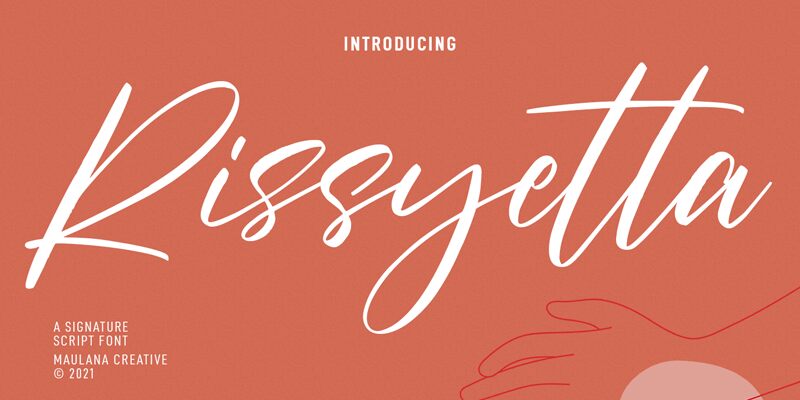 Rissyetta Druh písma