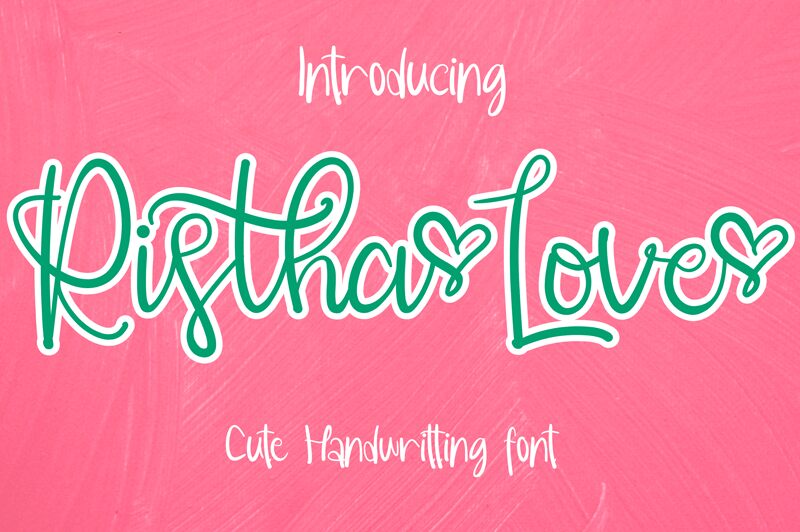 RisthaLove 字体