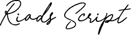 Riads Script Regular fonte