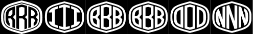 Ribbon Monogram Regular
