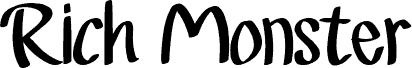 Rich Monster - Personal Use шрифт