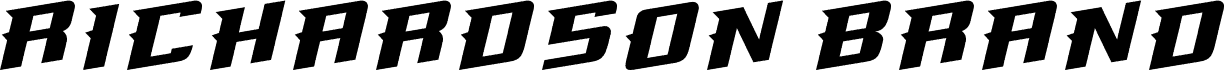 Preview of the Richardson Brand Force font