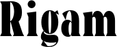 Rigam Semi Condensed