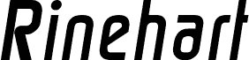 Rinehart Oblique