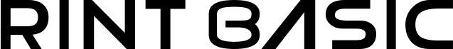 Preview of the Rint Basic font
