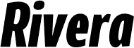 Rivera PERSONAL USE ONLY Black Italic