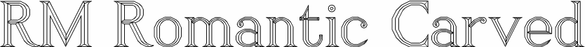 RM Romantic Carved Regular