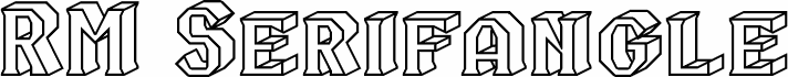 RM Serifangle 3D Regular