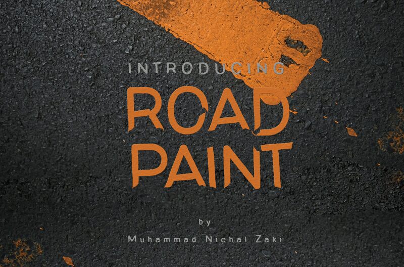 Road Paint Czcionka