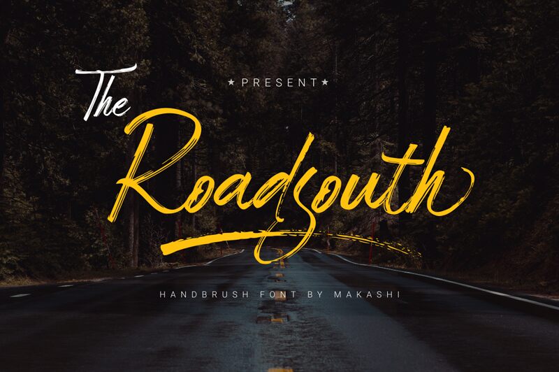 Roadsouth Schriftart
