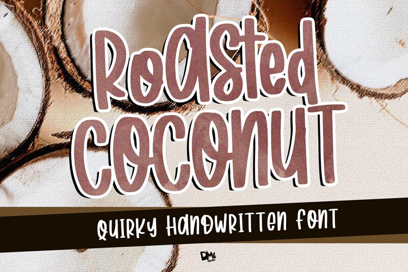 Roasted Coconut Schriftart