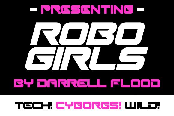 Robo Girls Fonte