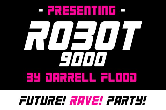Robot 9000 Schriftart