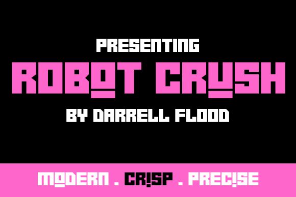 Robot Crush フォント