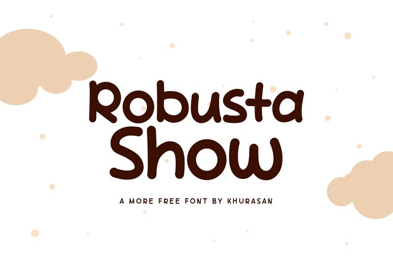 Robusta Show Шрифт