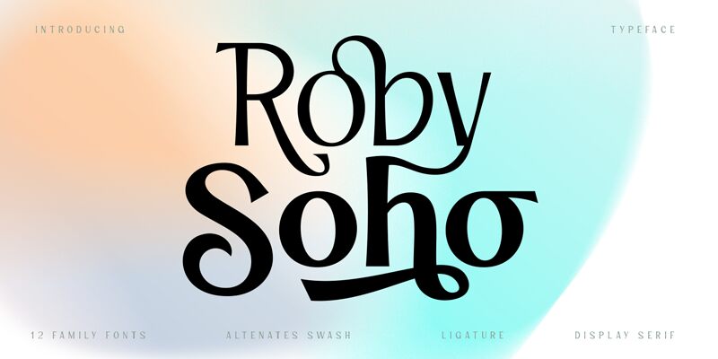 Roby Soho Carattere