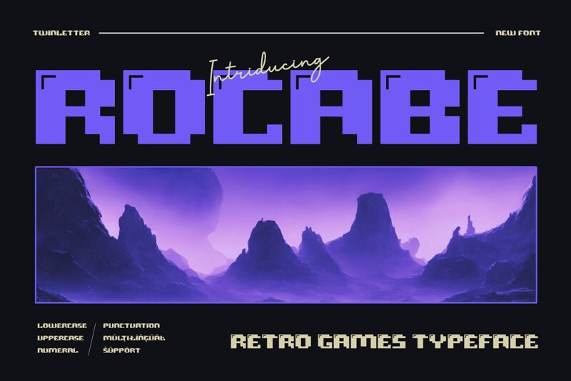 ROCABE Trial Regular — Font presentation