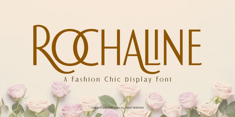 Rochaline Schriftart
