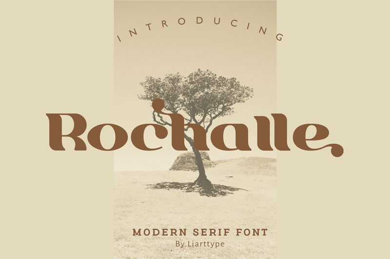 Rochalle Schriftart