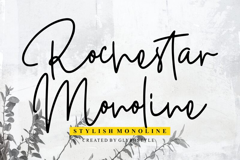 Rochestar Schriftart