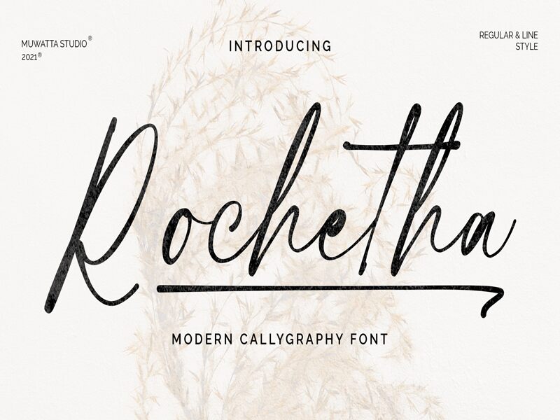 Rochetha Schriftart