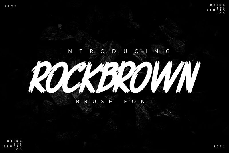 ROCKBROWN Carattere