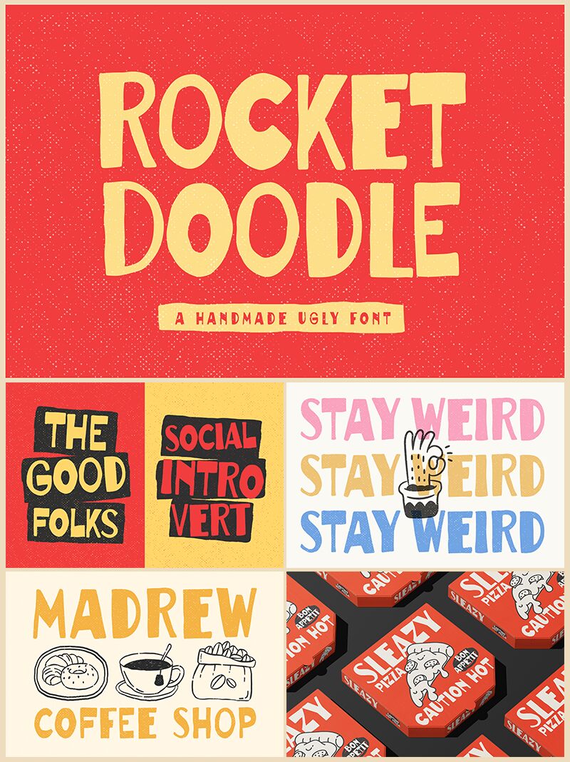 Rocket Doodle Font