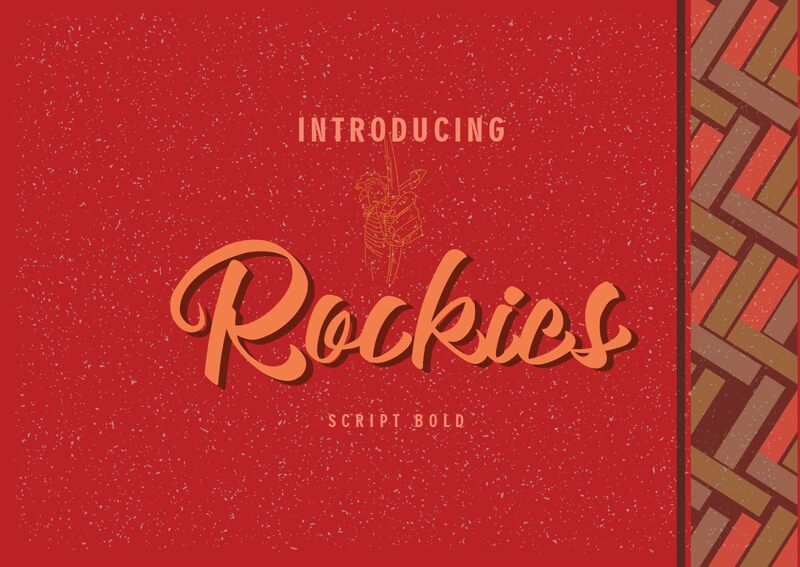 rockies Druh písma