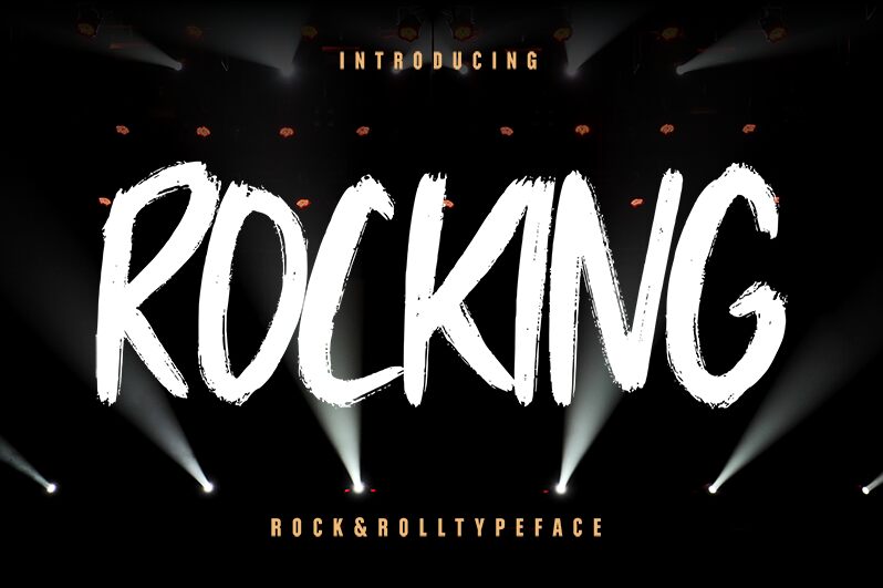 Rocking Czcionka