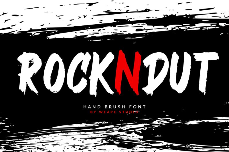 Rockndut الخط