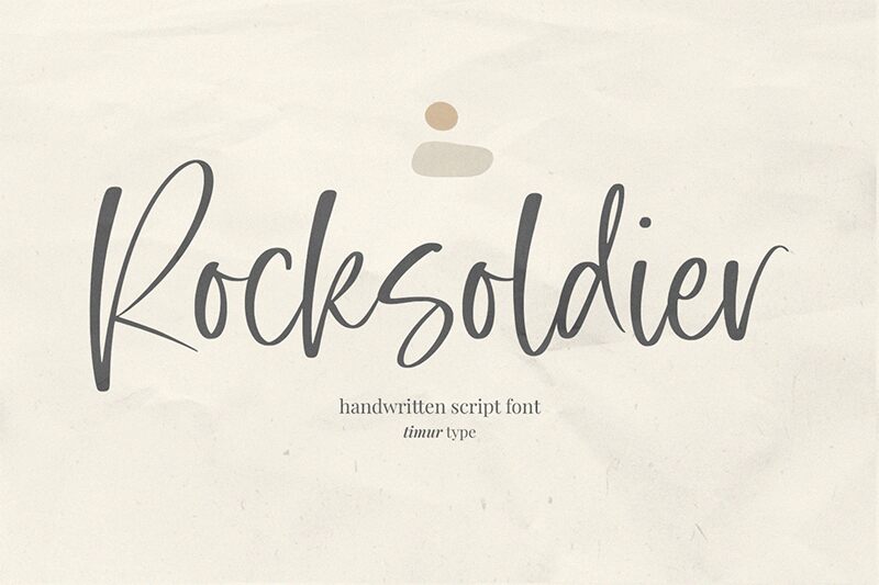 Rocksoldier 字体