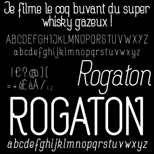 Rogaton Czcionka