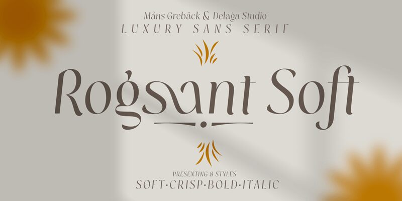 Rogsant Soft Schriftart