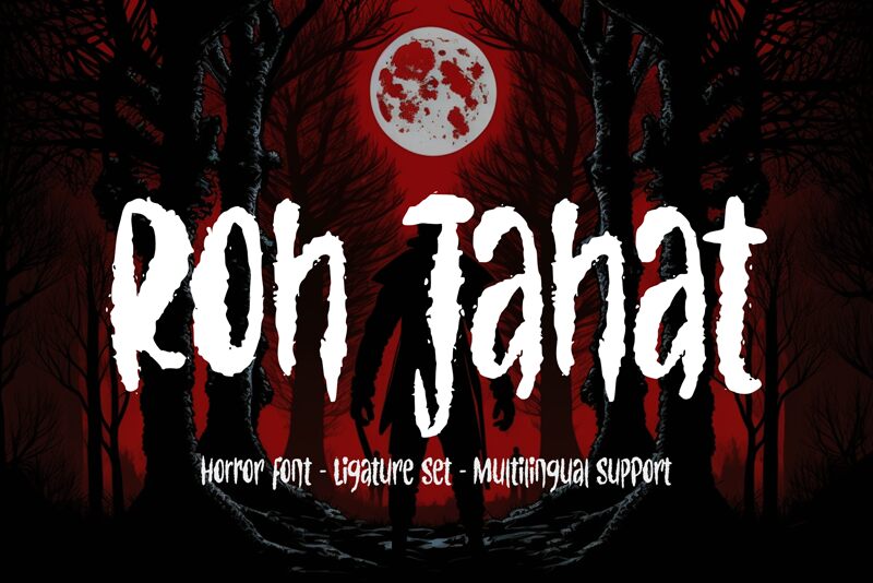 Roh Jahat Schriftart
