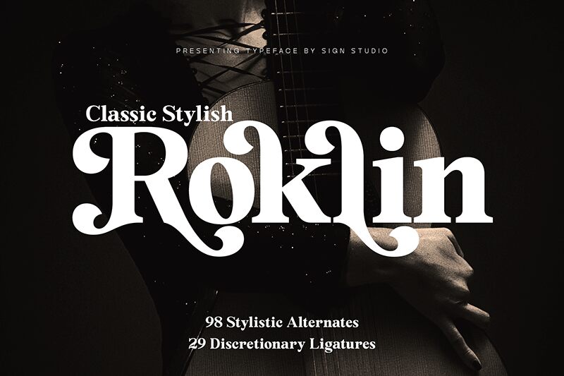 Roklin Czcionka