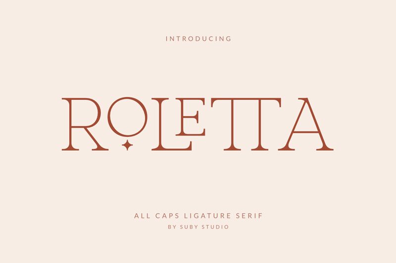 Roletta 字体