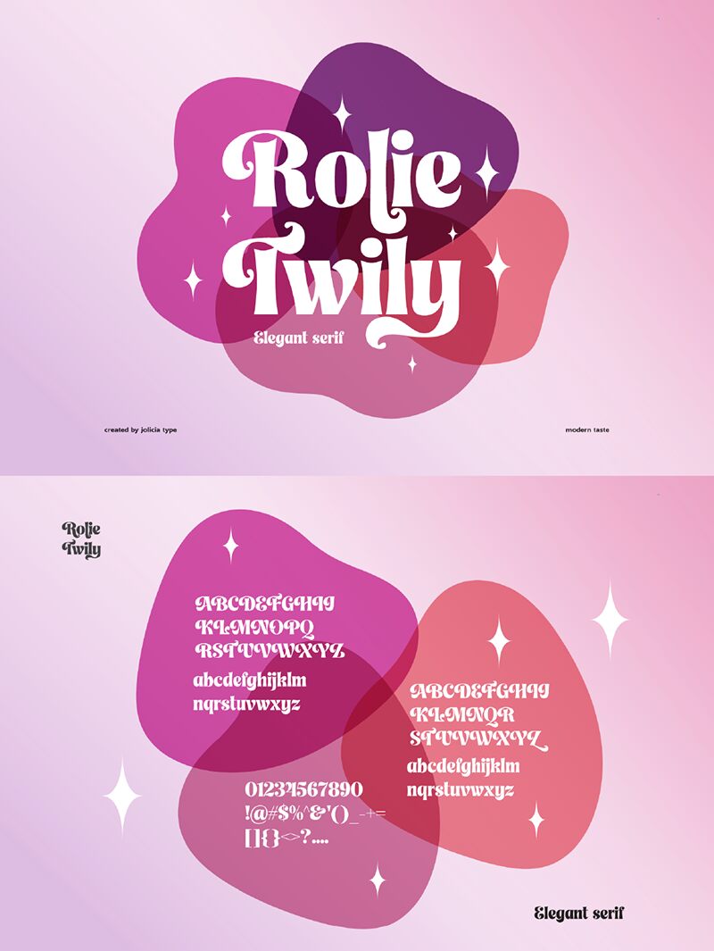 Rolie Twily Schriftart