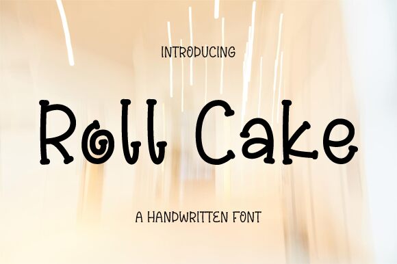 Roll Cake Czcionka