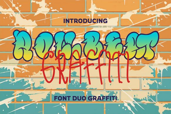 Rollbeat Graffiti Schriftart
