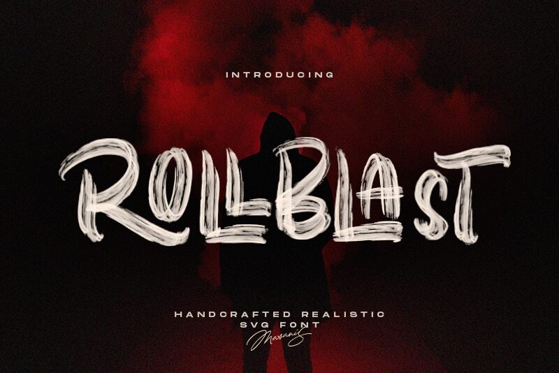 ROLLBLAST Schriftart