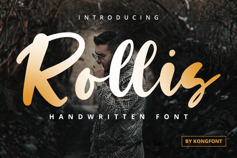 Rollis Schriftart
