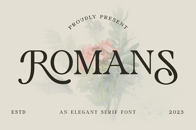 ROMANS Font