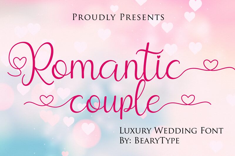 Romantic couple Carattere