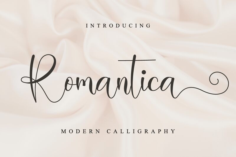 Romantica Czcionka