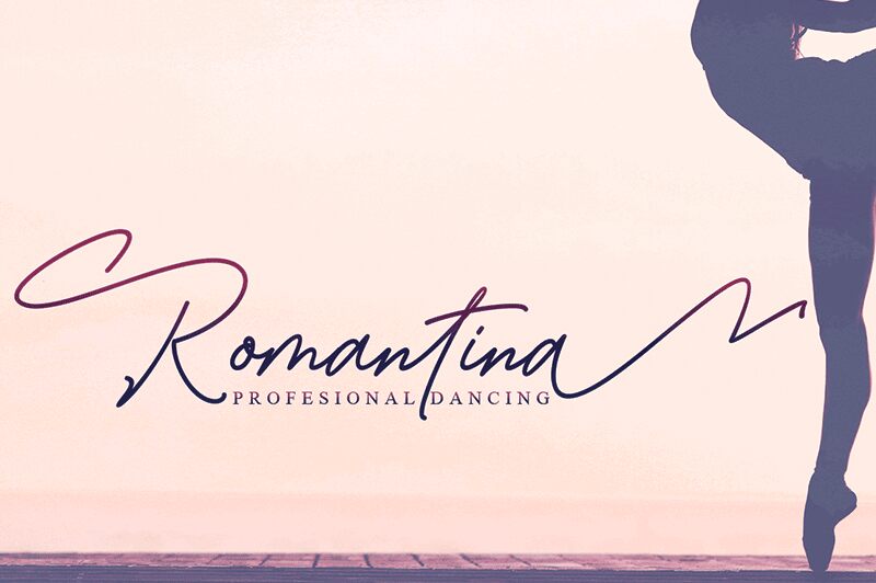 Romantina Schriftart