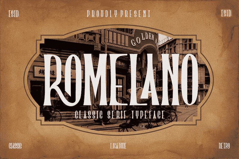 Romelano Czcionka