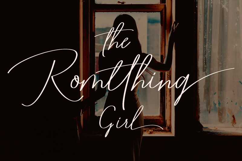 Romtthing Schriftart