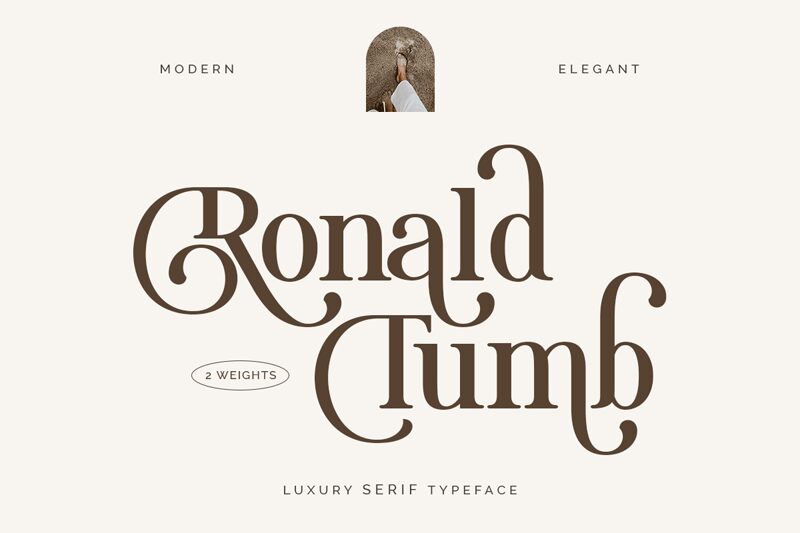 Ronald Tumb フォント