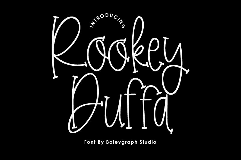 Rookey Schriftart