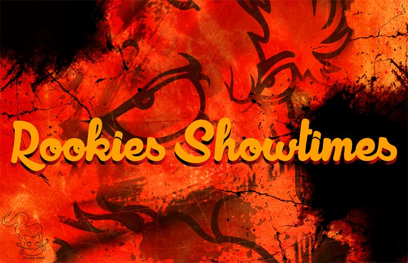 Rookies Showtimes Schriftart
